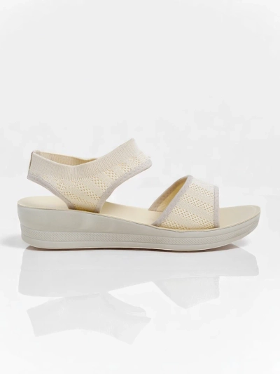 Royalfashion Sandales pour femmes à semelle épaisse Viva Flex