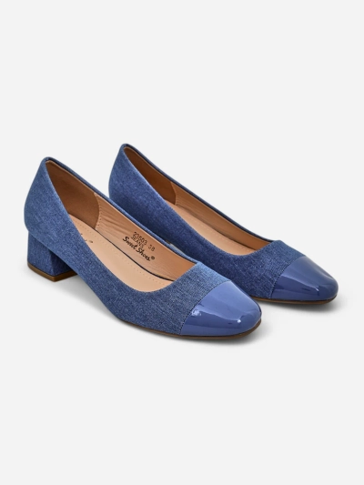 Royalfashion Escarpins à petit talon pour femmes Penolle