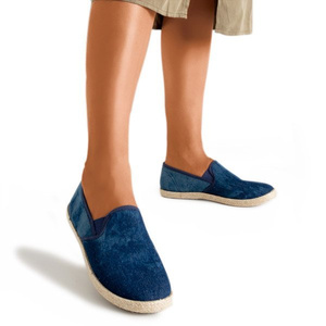 Espadrilles femme bleu foncé Meronis - Footwear