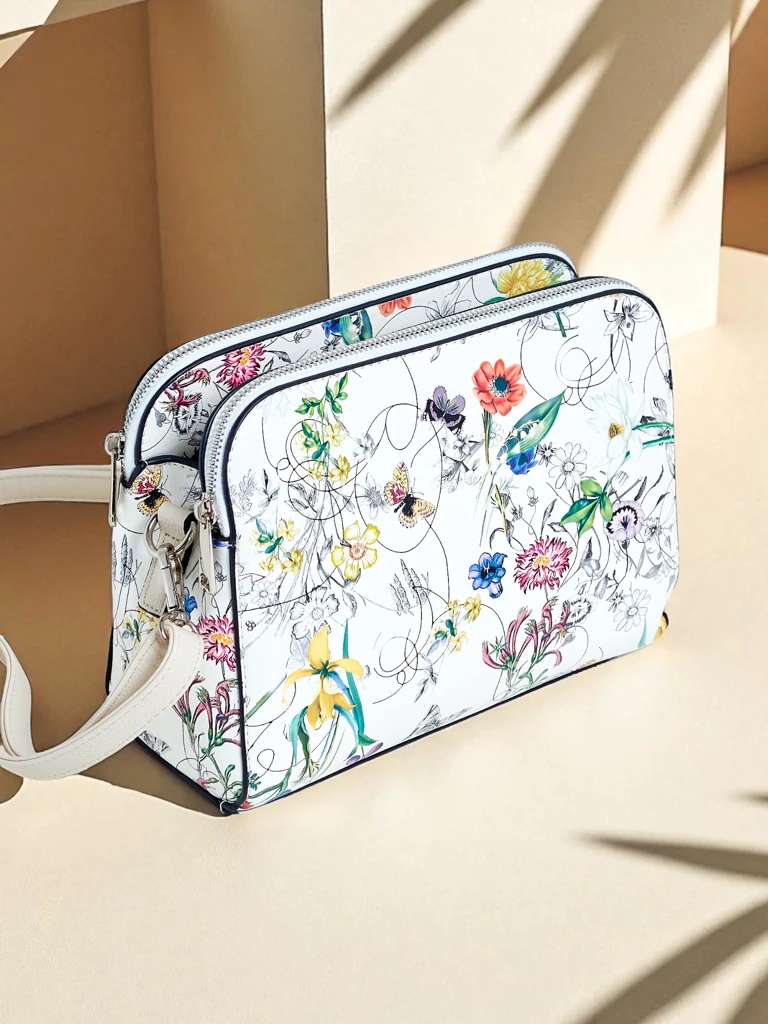 Royalfashion Petit sac à main pour femme en cuir écologique Florentia