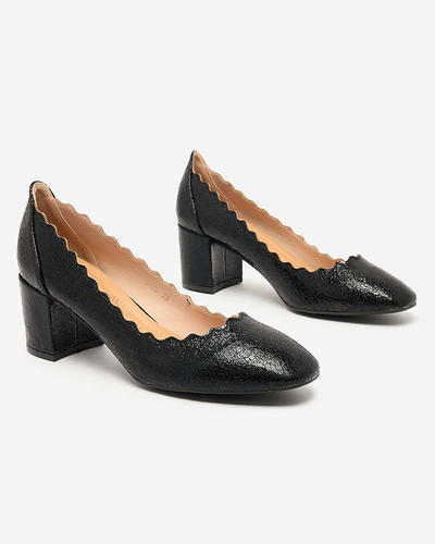 Royalfashion Escarpins à talons aiguilles Nynony pour femme noir