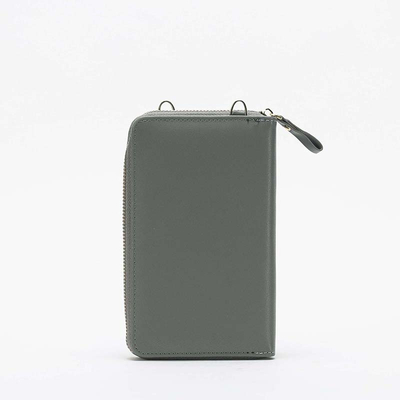 Mini porte-monnaie femme gris - Accessoires