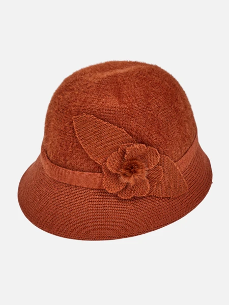 Chapeau melon pour femmes avec décoration Pearl Belle