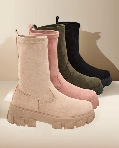 Bottes plateformes pour femmes Royalfashion Firo
