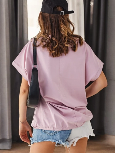 Royalfashion T-shirt en coton pour femmes Bon Paris