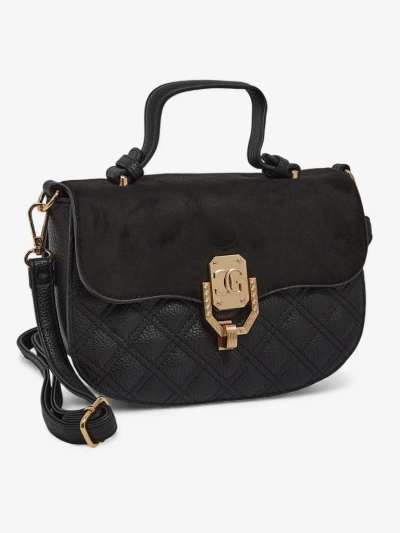 Sac à Main pour Femmes Luna Noir en Cuir Élégant pour Tous les Jours
