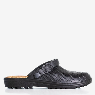 Sabots pantoufles noirs Bélier - Chaussures 1