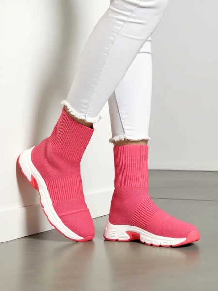 Royalfashion Baskets de sport hautes pour femmes Leriot