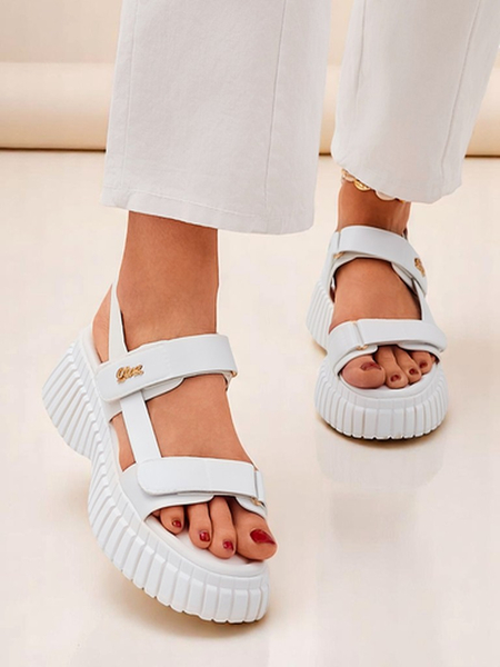 Sandales pour femmes Royalfashion avec semelle épaisse Hortez