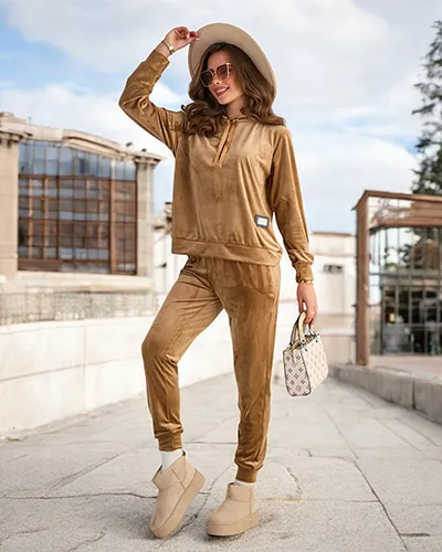 Royalfashion Ensemble a'la velour pour femme