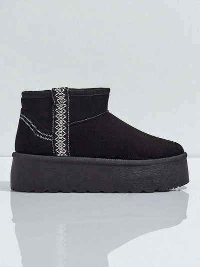 Bottes courtes de style bottes de neige pour femmes Althea