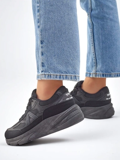 Royalfashion Baskets de sport pour femmes sur une semelle plus épaisse Moderax