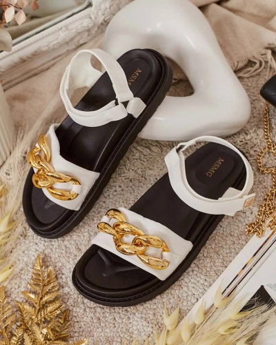 Royalfashion Sandales à chaîne Orette pour femme