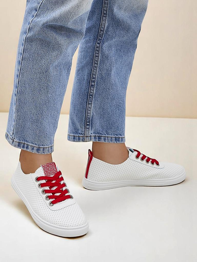 Baskets en éco-cuir pour femmes Royalfashion PureWalk