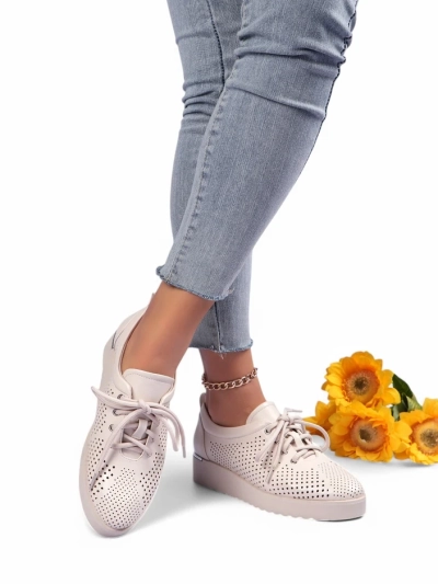 Royalfashion Mocassins perforés pour femmes Gofielle