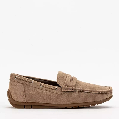 OUTLET Mocassins homme beige Sliveno - Shoes