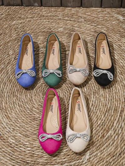 Ballet flats Royalfashion pour femmes avec un nœud Ofelna