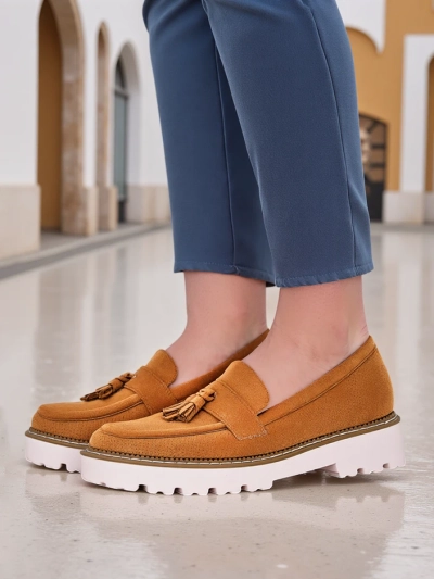 Royalfashion Mocassins perforés pour femmes Esiobb