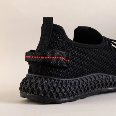 OUTLET Chaussures de sport pour hommes noires Tasya - Footwear