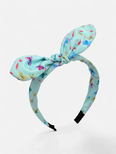 Royalfashion Bandeau pour enfants avec un nœud imprimé