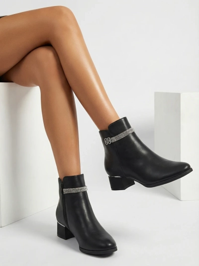 Bottines pour femmes avec zircons Qurette