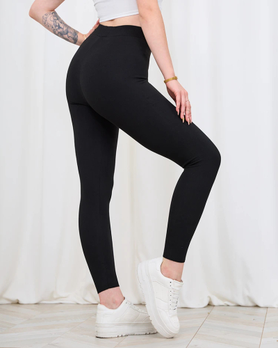 Royalfashion Pantalon legging noir isolé pour femme