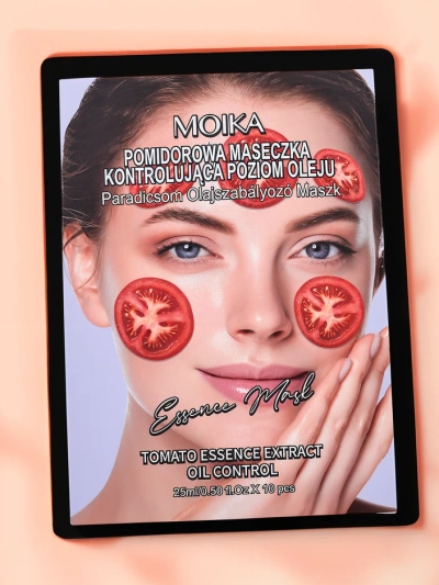 MOIKA Masque en tissu à la tomate pour le contrôle du sébum