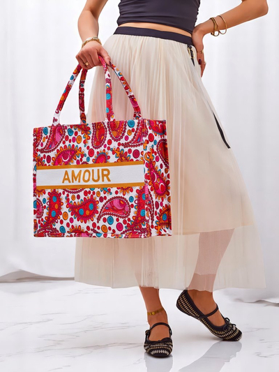 Royalfashion Sac en tissu Amour Vibes