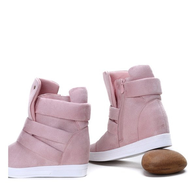 Sneakers roses sur un coin intérieur My Little Love - Footwear