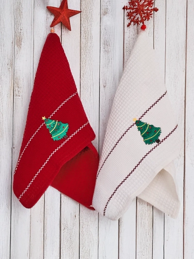 Ensemble de serviettes de vacances Royalfashion Bonne année