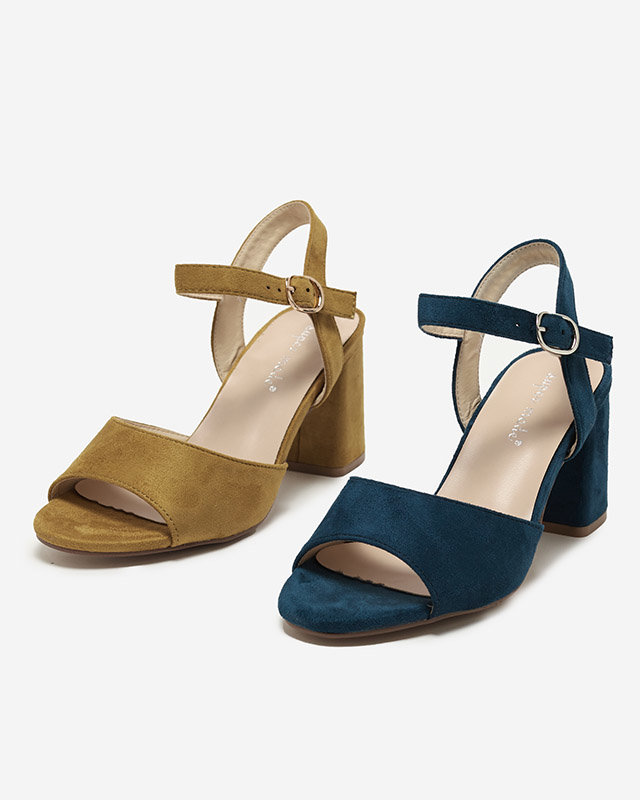 OUTLET Sandales bleu marine sur le poteau Elga - Footwear