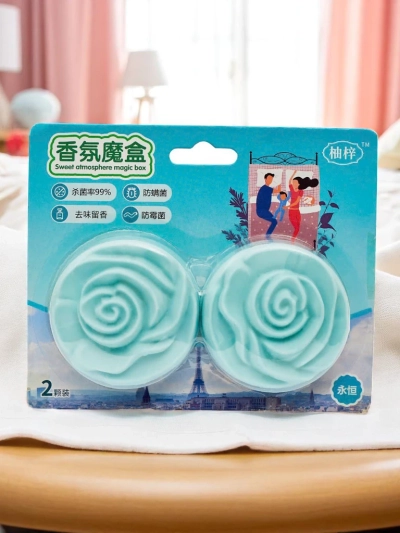 Disques parfumés en forme de rose bleue pour intérieurs