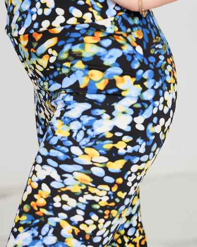 Legging 3/4 femme à motifs - Vêtements