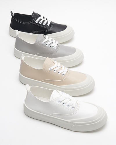 OUTLET Baskets noires pour femmes Lorino - Footwear