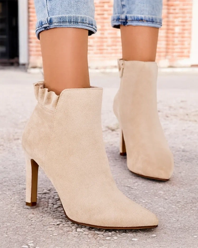 Royalfashion Bottes à talon aiguille Lexse pour femme