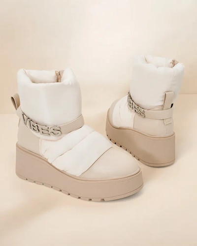 Royalfashion Bottes de neige pour femmes Figior