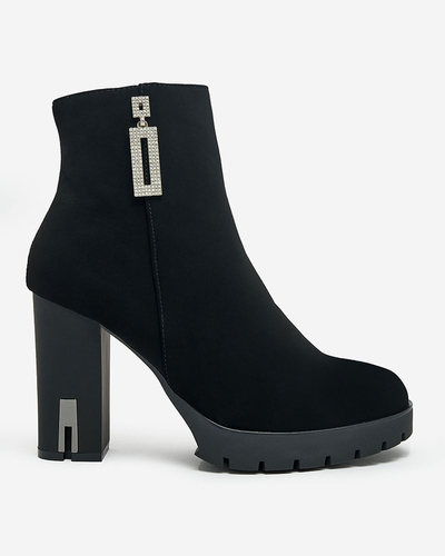 Royalfashion Bottes stiletto décorées Beroleda pour femme