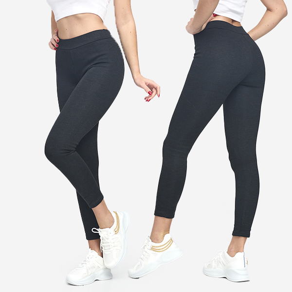 Legging noir pour femme avec isolation - Vêtements