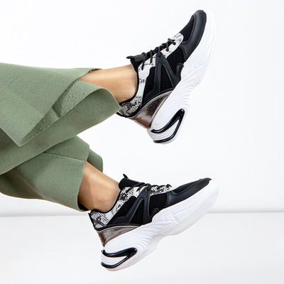 Chaussures de sport Waks Black pour femme - Chaussures