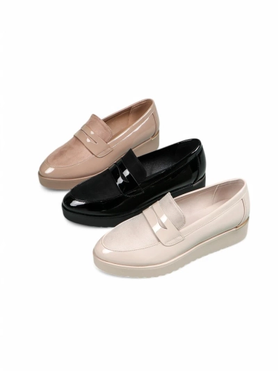 Mocassins Patents Royalfashion pour Femmes Afidale