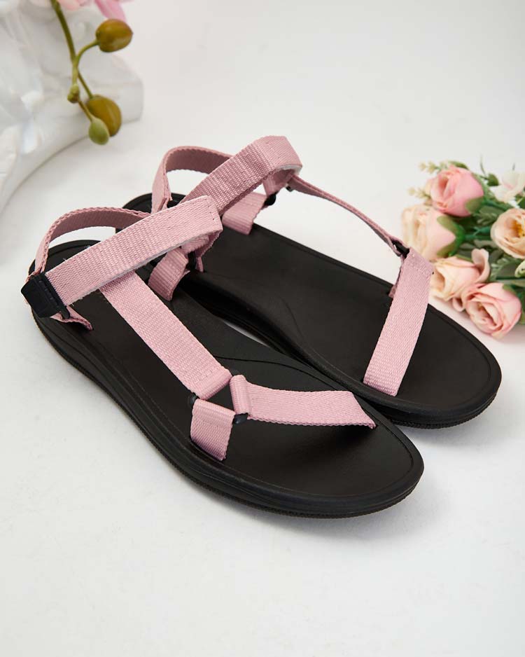 Pink Tatags Sandales de sport pour femmes - Chaussures