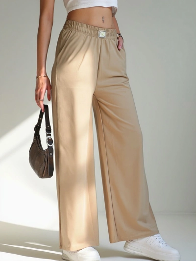 Royalfashion Pantalons larges pour femmes