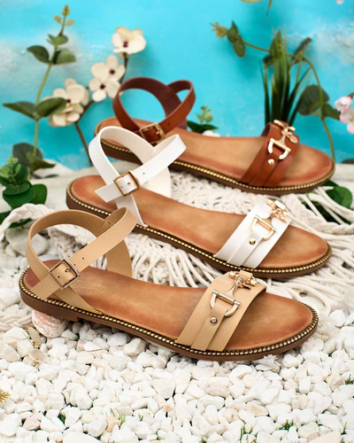 Royalfashion Sandales Umbe décorées pour femme