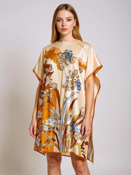 Sukienka Pareo Callista Royalfashion – Wielokolorowa Elegancja na Lato