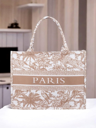 Royalfashion Sac en tissu Jardin de Paris