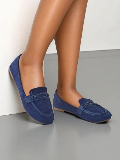 Mocassins éco-suédine pour femmes Royalfashion Zammei