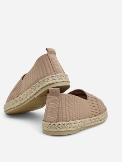 Espadrilles pour femmes Callisto marron clair talon plat cuir écologique