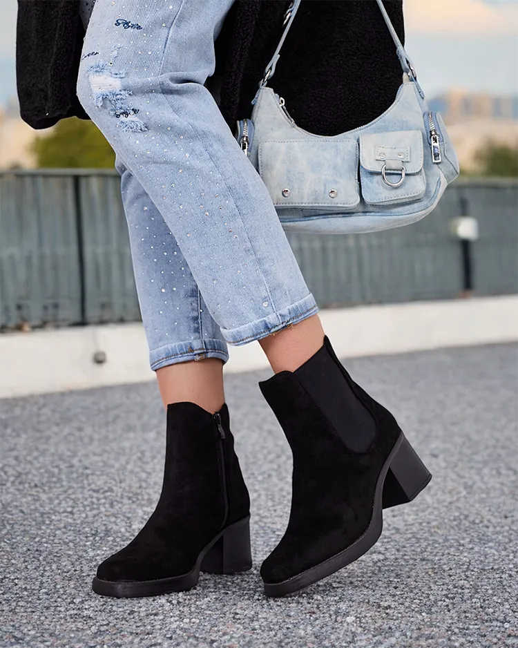 Royalfashion Bottes à talon aiguille Sonana pour femme