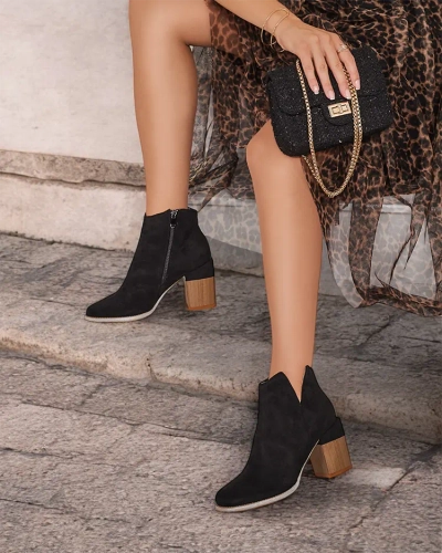 Royalfashion Bottes eko en daim Ovi pour femmes