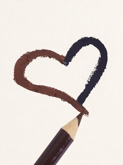 Crayon à sourcils bicolore avec taille-crayon Brow Duo Shade